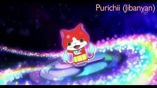 Yo Kai Watch 妖怪ウォッチ Invocacion De Jibanyan KaraKasaObake Ganmammoth Rimoconkakushi HanakoSan [upl. by Maybelle283]