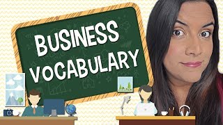 Aprende en Inglés el Vocabulario de Negocios [upl. by Yllet]