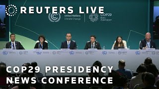 LIVE COP29 Presidency holds a news conference [upl. by Brendin800]