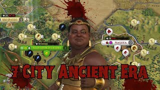 Nubia Archer Ultimate Devastation in Civilization 6 Deity [upl. by Nomit]