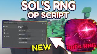 NEW Sols RNG OP Script PASTEBIN 2024 [upl. by Pauline]