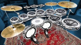 Building a Massive ROTO TOM Drum Set [upl. by Ariait]