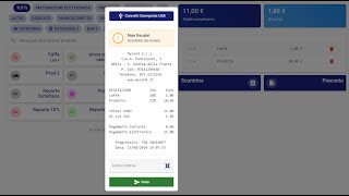 Scontrino senza registratore  MyCassa dal Web  Panoramica in 1 minuto [upl. by Burgess204]
