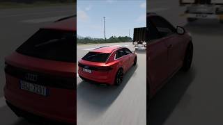 AUDI RSQ8 IMPACT TRUCK audi rsq8 impact beamngdrive shorts crashing [upl. by Odareg]