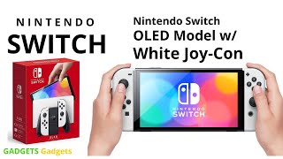 Nintendo Switch – OLED Model w White Joy Con [upl. by Anatnahs]