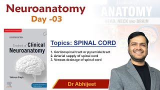 Neuroanatomy  Spinal Cord Gross Anatomy  3 For Mbbs 1st Proff By Dr Abhijeet [upl. by Leonora]