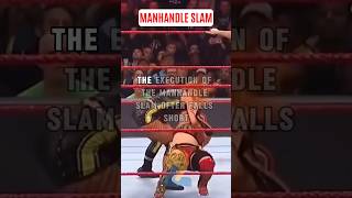 Becky Lynch Manhandle Slam is a BAD finisher for her  short wwe beckylynch [upl. by Hitt390]