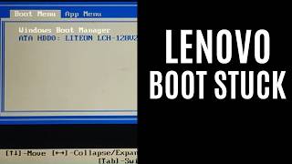 Lenovo Yoga 12 Stuck on Boot Menu [upl. by Concordia]