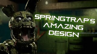 Why Springtrap is the Pinnacle of Character Design in Horror [upl. by Alesiram909]