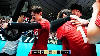 This is the Most Emotional Moment in Japan Volleyball History [upl. by Notsob]