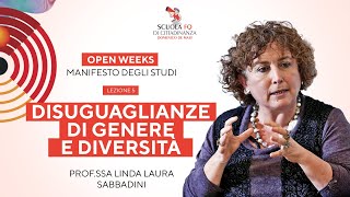 Open weeks 2024 la lezione di Linda Laura Sabbadini quotDisuguaglianze di genere e diversitàquot [upl. by Holna491]