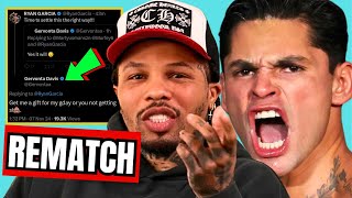 Gervonta Davis Confirms Ryan Garcia Rematch quotGet Me A Gift For My GDayquot [upl. by Damas]