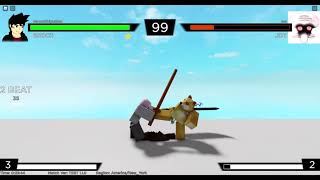 Cataclysmic Clash Blazing Resolve is a good Roblox 2D fighter [upl. by Inatirb]