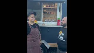 Chrissy Gee visits Kali Cooks NYC amp even gets to interview Kali herself burger review [upl. by Esilahc320]