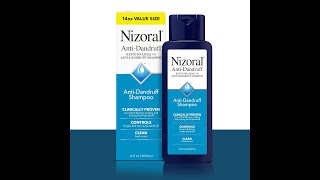 Nizoral AntiDandruff Shampoo with 1 Ketoconazole 14 Fl Oz Pack of 1  Fresh [upl. by Giordano]