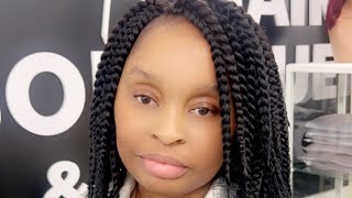 How to do crochet braids 2024 tutorial [upl. by Bonaparte]