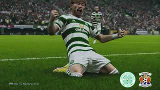 Celtic v Kilmarnock  Scottish Premiership 202324  PES 21 [upl. by Reizarf]