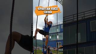 🔝 Spartan Race China  Rope Climb [upl. by Schechinger]