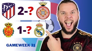 Laliga Gameweek 31 Preditions amp Betting Tips  Atletico Madrid vs Girona [upl. by Weinshienk]