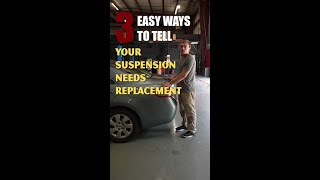 3 Ways to Tell Your Suspension Needs Replacement [upl. by Netsyrk]