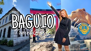 Baguio Travel Guide Part 2  DIY itinerary accommodation amp expenses  tips  Angelakwatsera Vlog [upl. by Roddie]