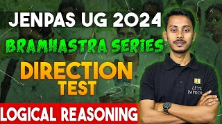 JENPAS UG 2024 Logical Reasoning  Direction Test  Bramhastra Series  Imrul Sir  Lets Improve [upl. by Pontone719]