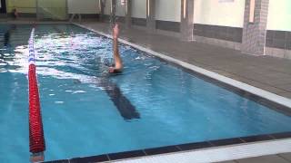 Backstroke Turns  Flip Turn [upl. by Clauddetta]