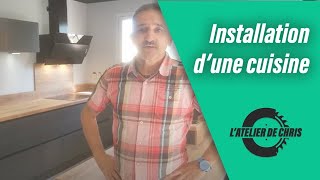 TUTO Installation dune cuisine intégrée  Menuiserie [upl. by Jamila]