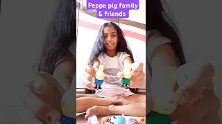 Unboxing peppa pig family amp friends peppafamilypeppapigpeppacartoon [upl. by Dnalkrik]