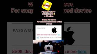 SNAPCHAT DEVICE BAN FIX [upl. by Adelina]