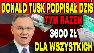 DOKŁADNE DATY 14 EMERYTURY WAŻNE INFORMACJE DLA SENIORÓW TYM RAZEM 3600 ZŁ DLA WSZYSTKICH [upl. by Wier459]