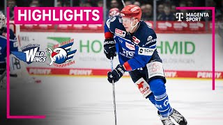 Schwenninger Wild Wings  Adler Mannheim  Highlights PENNY DEL 2324  MAGENTA SPORT [upl. by Draillih]