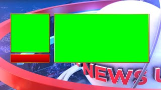 Broadcast News Opening Intro  Green Screen Studio  Free To Use [upl. by Nowd767]