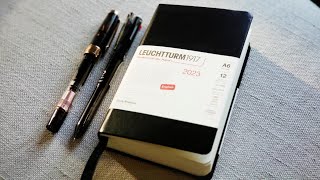 LEUCHTTURM1917 Daily Planner Pocket A6 2023 FLIPTHROUGH [upl. by Nomyt800]