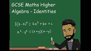 GCSE Maths  Algebra Identities Comparing Coefficients [upl. by Nevetse856]