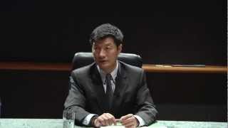 Lobsang Sangay with Chinese Students QampA [upl. by Nessnaj]