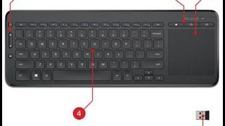 microsoft tv klavyesi allinone media keyboard n9z00017 [upl. by Aisercal614]