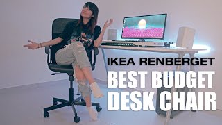 IKEA Renberget  Best Budget Desk Chair Assembly [upl. by Ihsar]