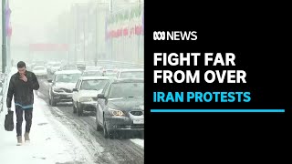 Protesters within and outside Iran say fight is far from over  ABC News [upl. by Eymaj]