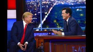 13 Donald Trump Stephen Colbert Interview September 2015 [upl. by Bianca]