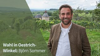 Wahl in OestrichWinkel Björn Sommer im Interview [upl. by Dorsy540]