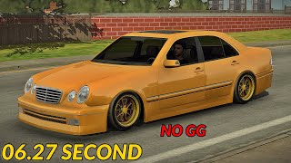 CAR PARKING MULTIPLAYER MERCEDES BENZ W210 BEST GEARBOX SETTING [upl. by Waddle112]