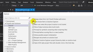 How to locate a file in Solution Explorer in Visual Studio [upl. by Chasse]