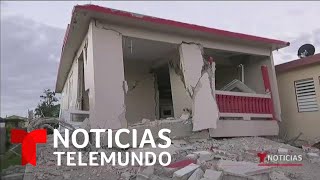 Violento terremoto de 64 sacude a Puerto Rico y deja daños severos  Noticias Telemundo [upl. by Iadam]