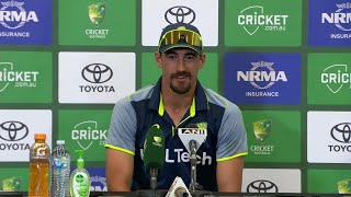 Thats cricket Starc not bothered by Aussie collapse  Australia v India 202425 [upl. by Chicky26]