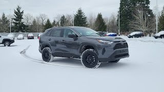 2023 Rav4 Changes and Snow Features [upl. by Kehr]