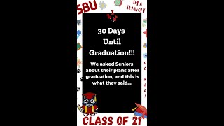 30 Days Until Graduation  SBU Class of 2021 [upl. by Lorry287]