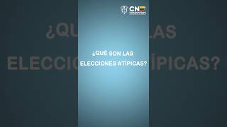 ¿Qué son las elecciones atípicas [upl. by Bully]