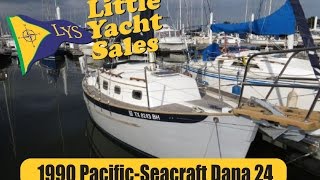 SOLD Pacific Seacraft Dana 24 Sailboat for sale at Little Yacht Sale Kemah Texas [upl. by Bevis]