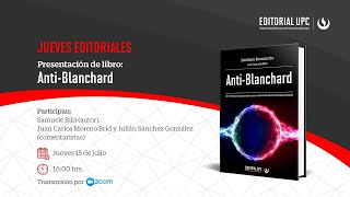 Presentación de libro AntiBlanchard EN VIVO [upl. by Cort224]